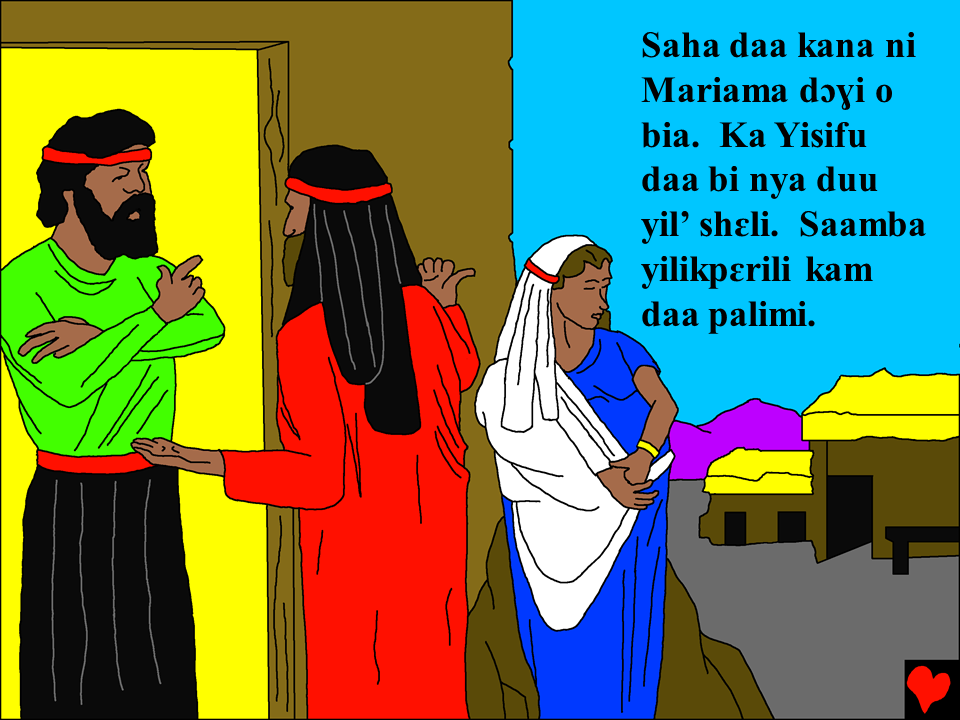 The Birth of Jesus Dagbani